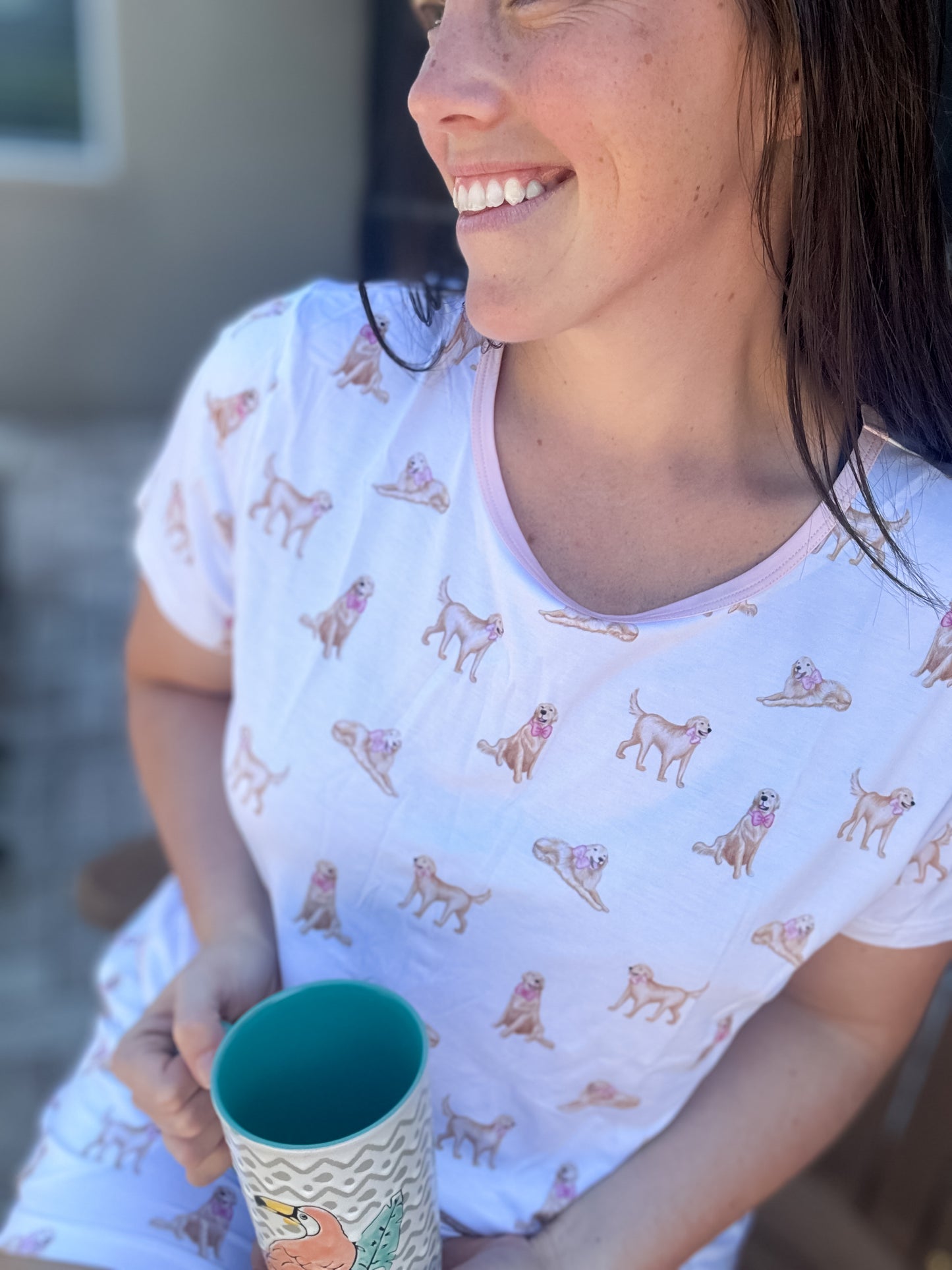 Women’s Bowtiful Labs Short Sleeve/ Short Pajamas