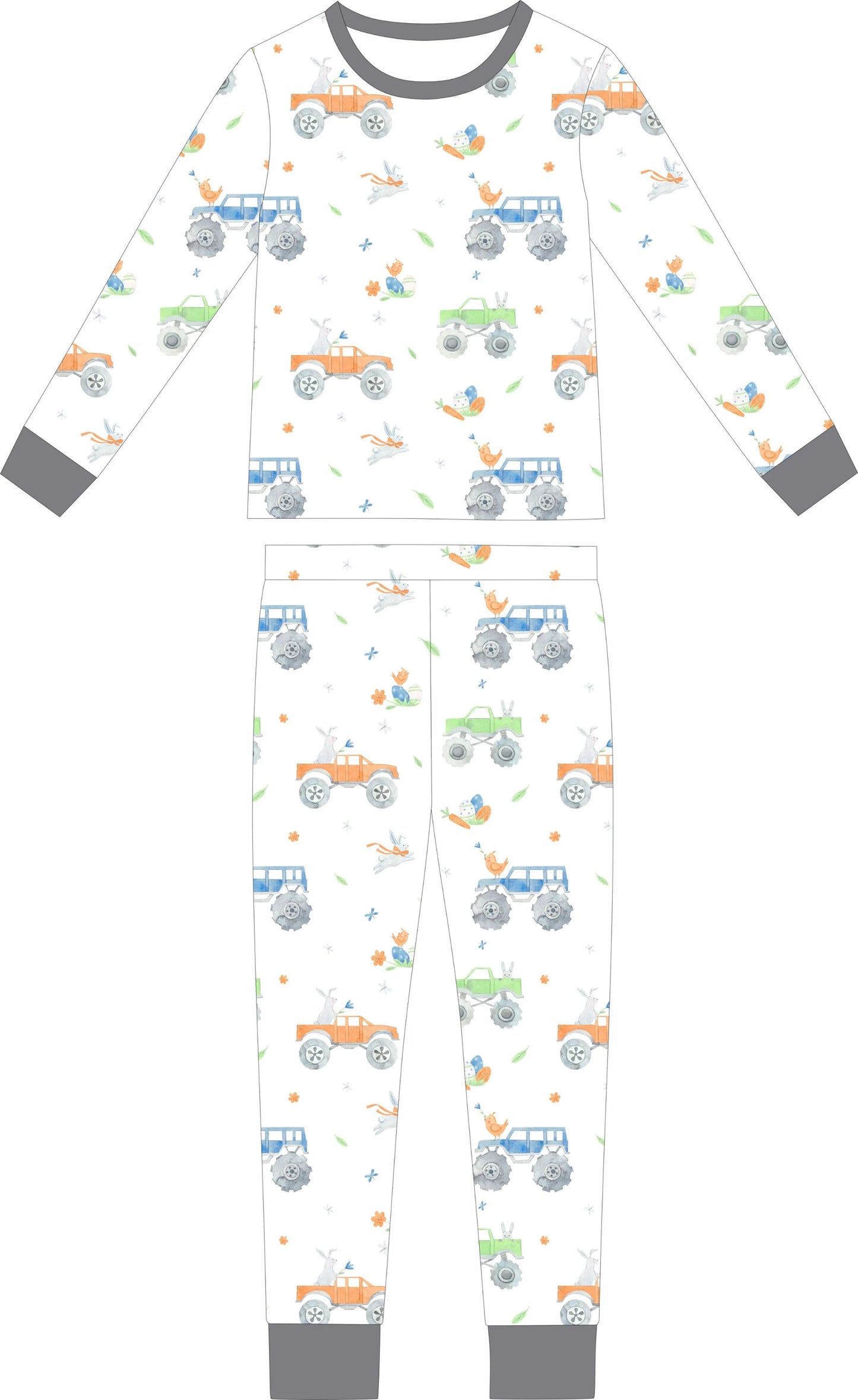 Bunny Racers Long sleeve and long pants