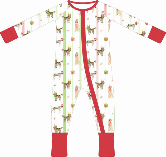 Howliday Hunt Zip Pjs