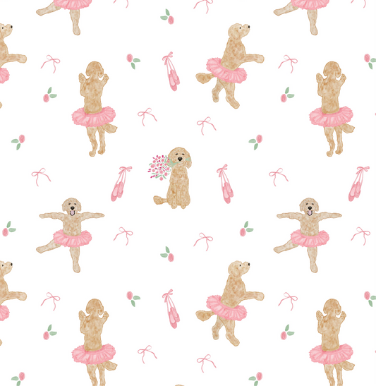 Dancing Doodle Swaddle Blanket