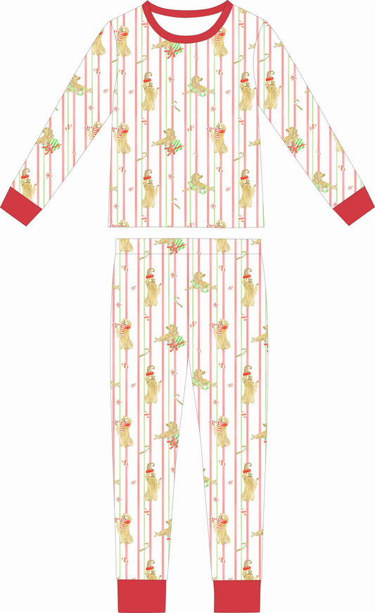 A Golden Christmas Long Sleeve & Long Pants