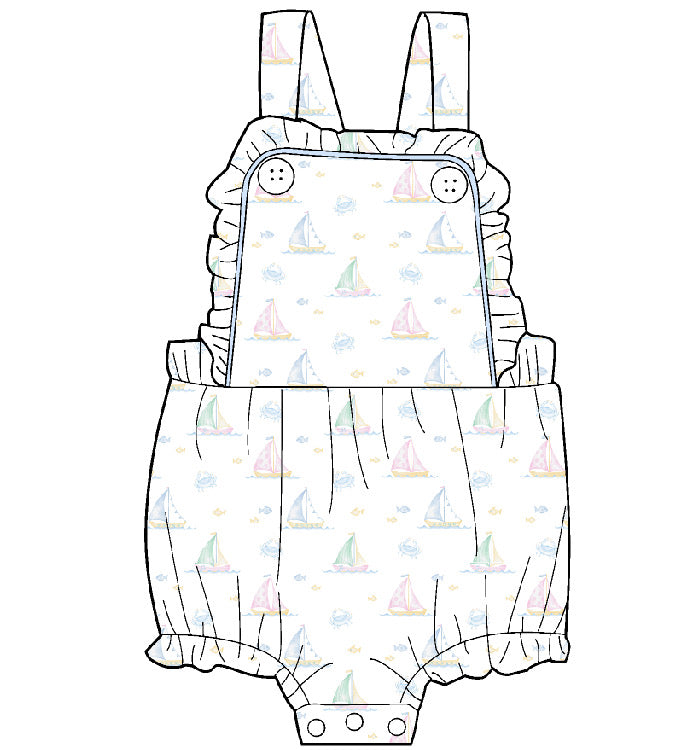 Pastel Voyages Sunsuit