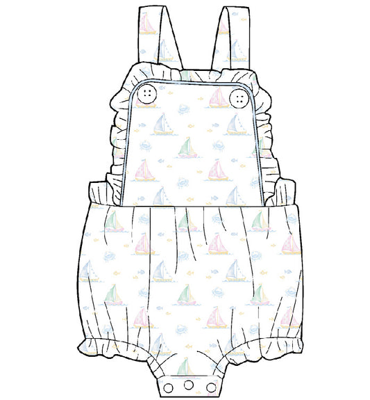 Pastel Voyages Sunsuit