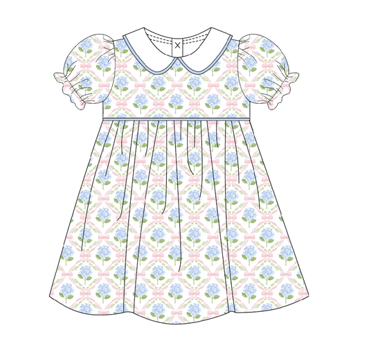 Betsy Blooms Collared Dress