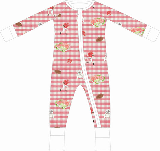 Hunker Down Zip Pjs