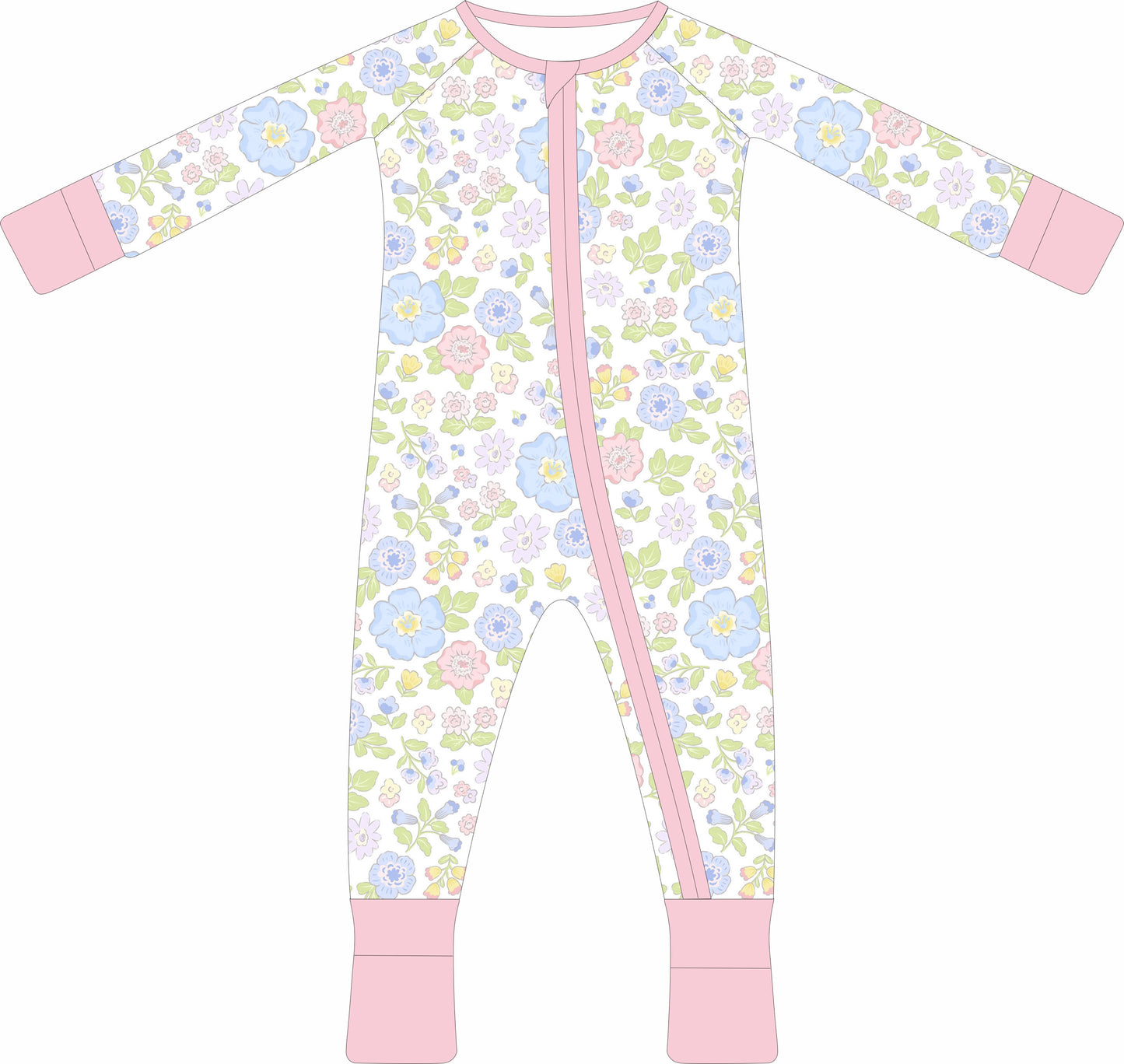 Anna Marie Zip Pajama