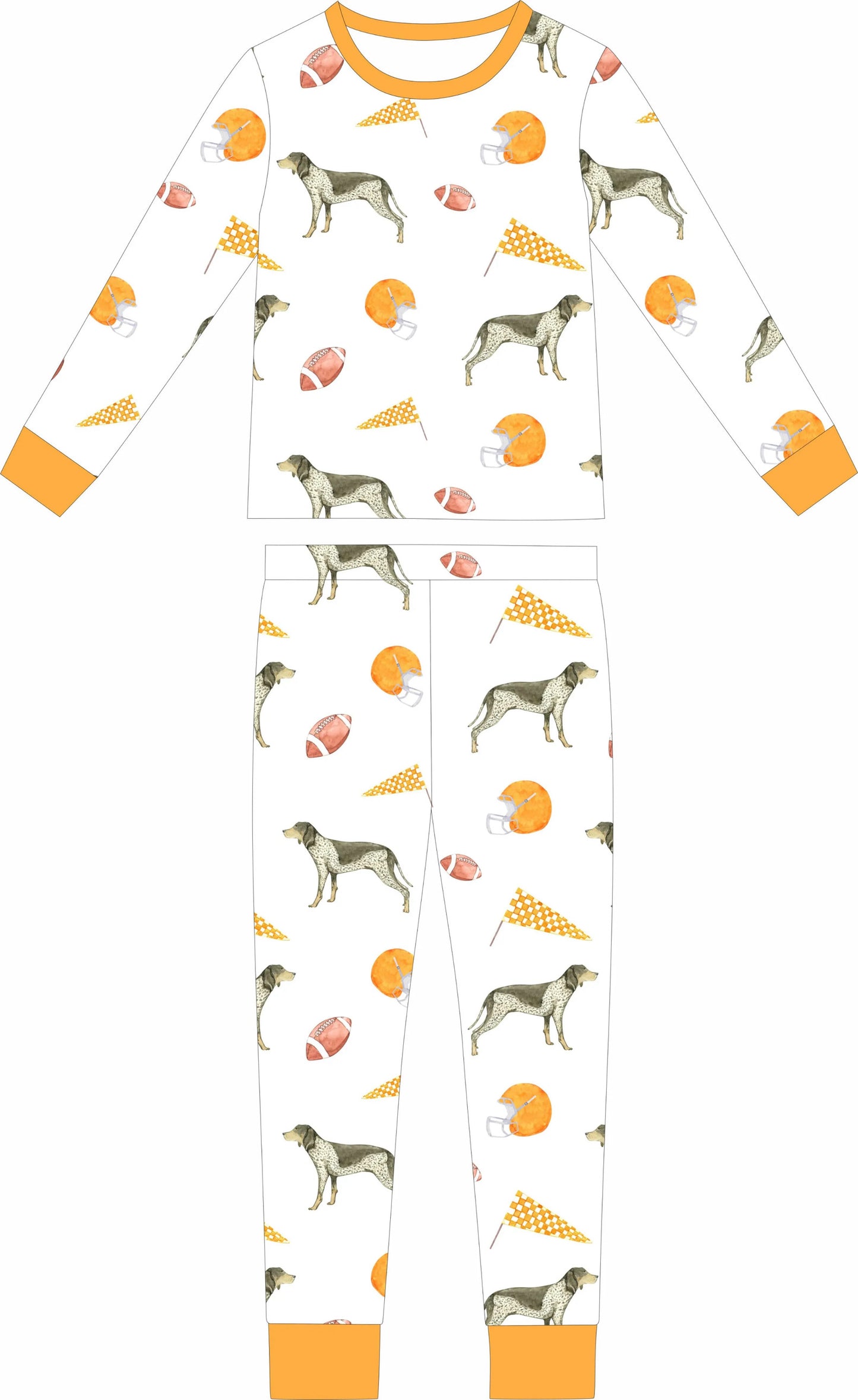 Coonhound Dreams Long Sleeve and Pants