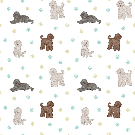 Doodle Pals- Swaddle Blanket