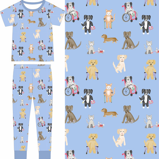 Pawsitive Together - Blue Two Piece Set