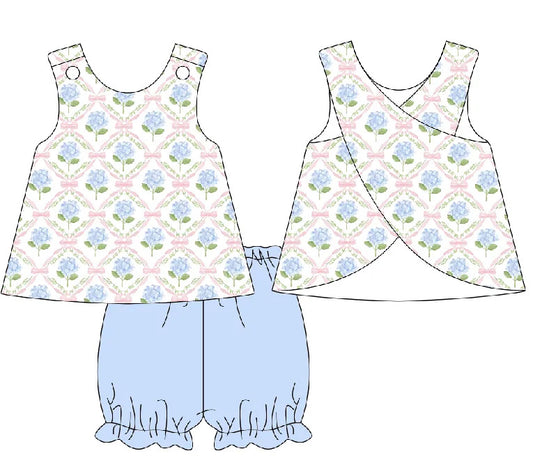 Betsy Blooms Bloomer Set