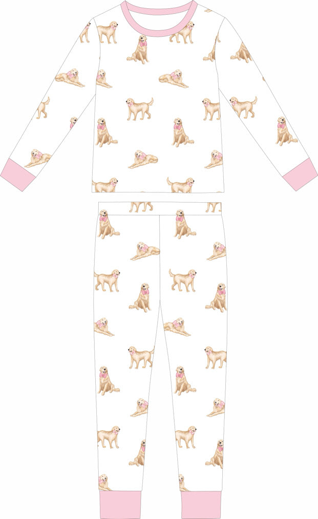 Golden Dreams Pink Long Sleeve with long pants