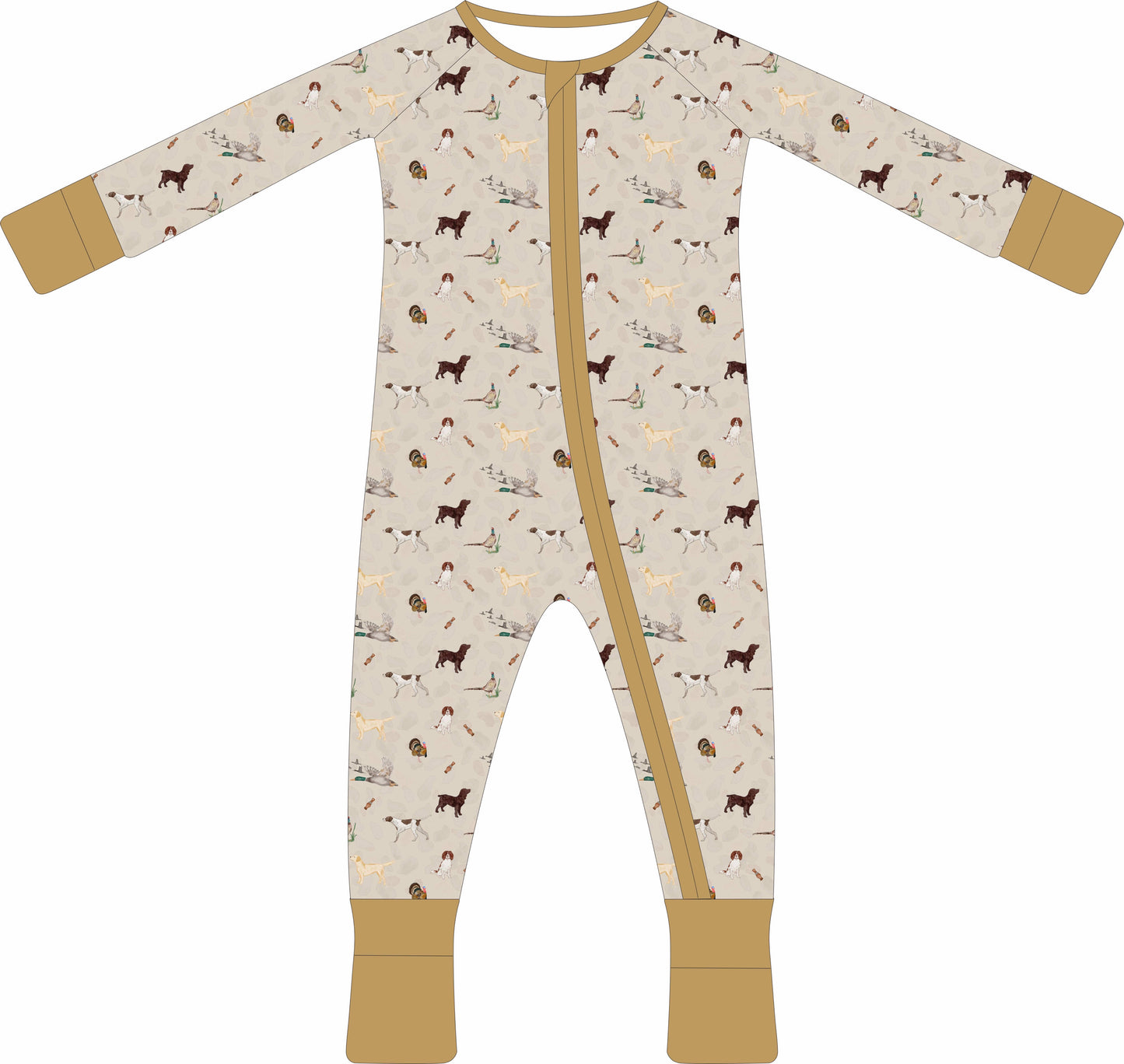 Hunting Dreams - Zip pajamas