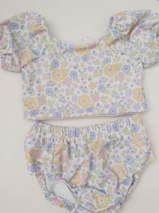 Eloise Floral Two Piece Swim