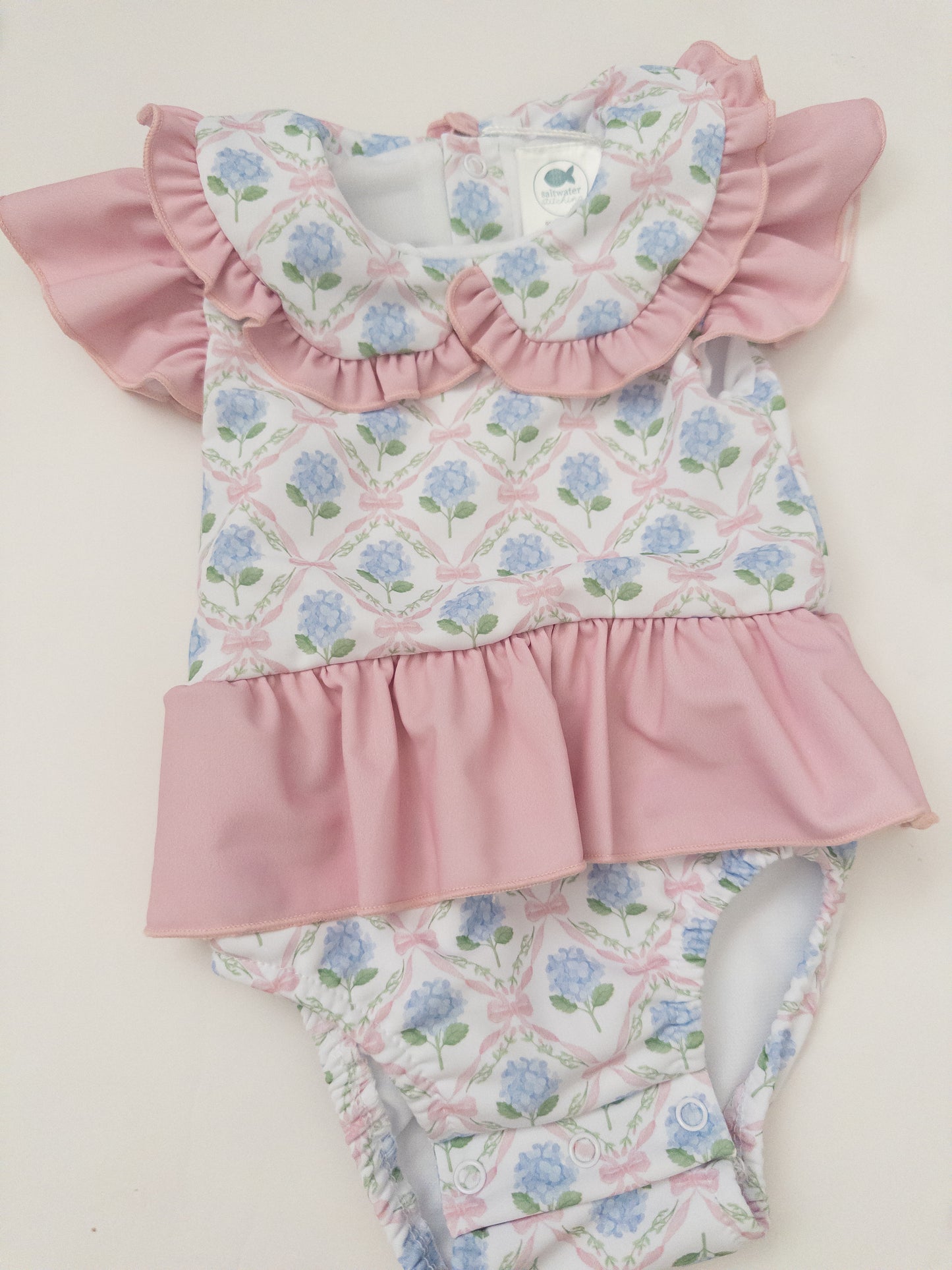 Betsy Bloom One-Piece Ruffle Swimsuit