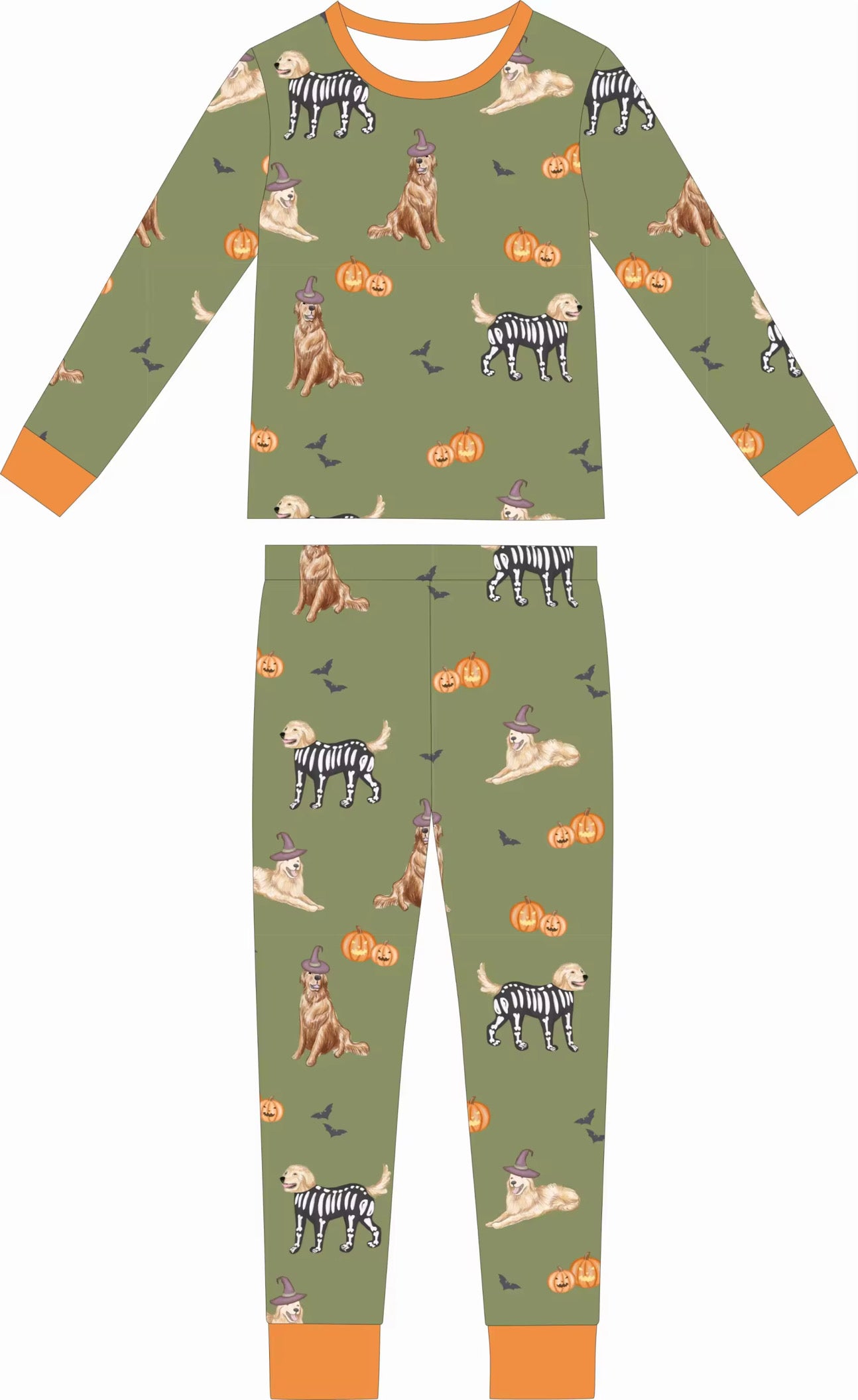 Golden Ghouls Long Sleeve & Long Pants