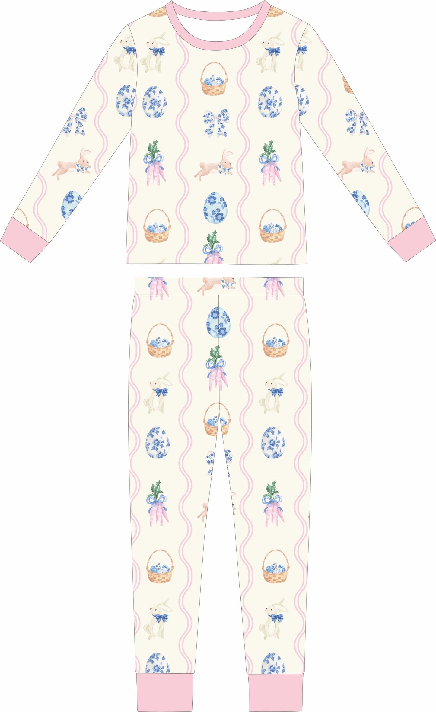 Easter Blooms Long sleeve and long pants