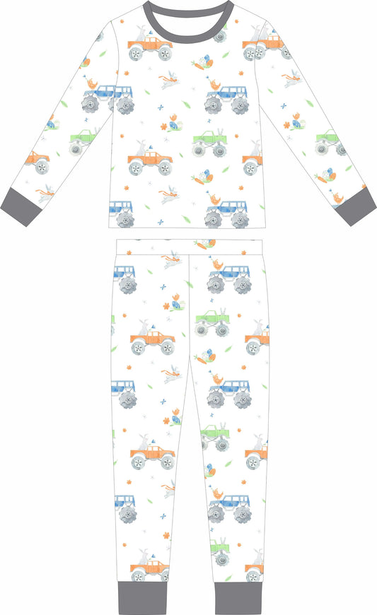 Bunny Racers Long sleeve and long pants
