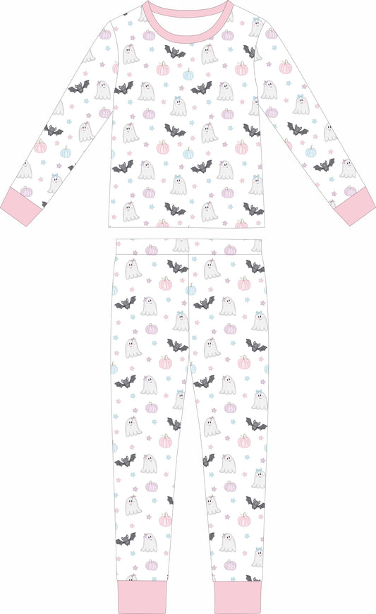 Girly Ghost Long Sleeve and Long Pants