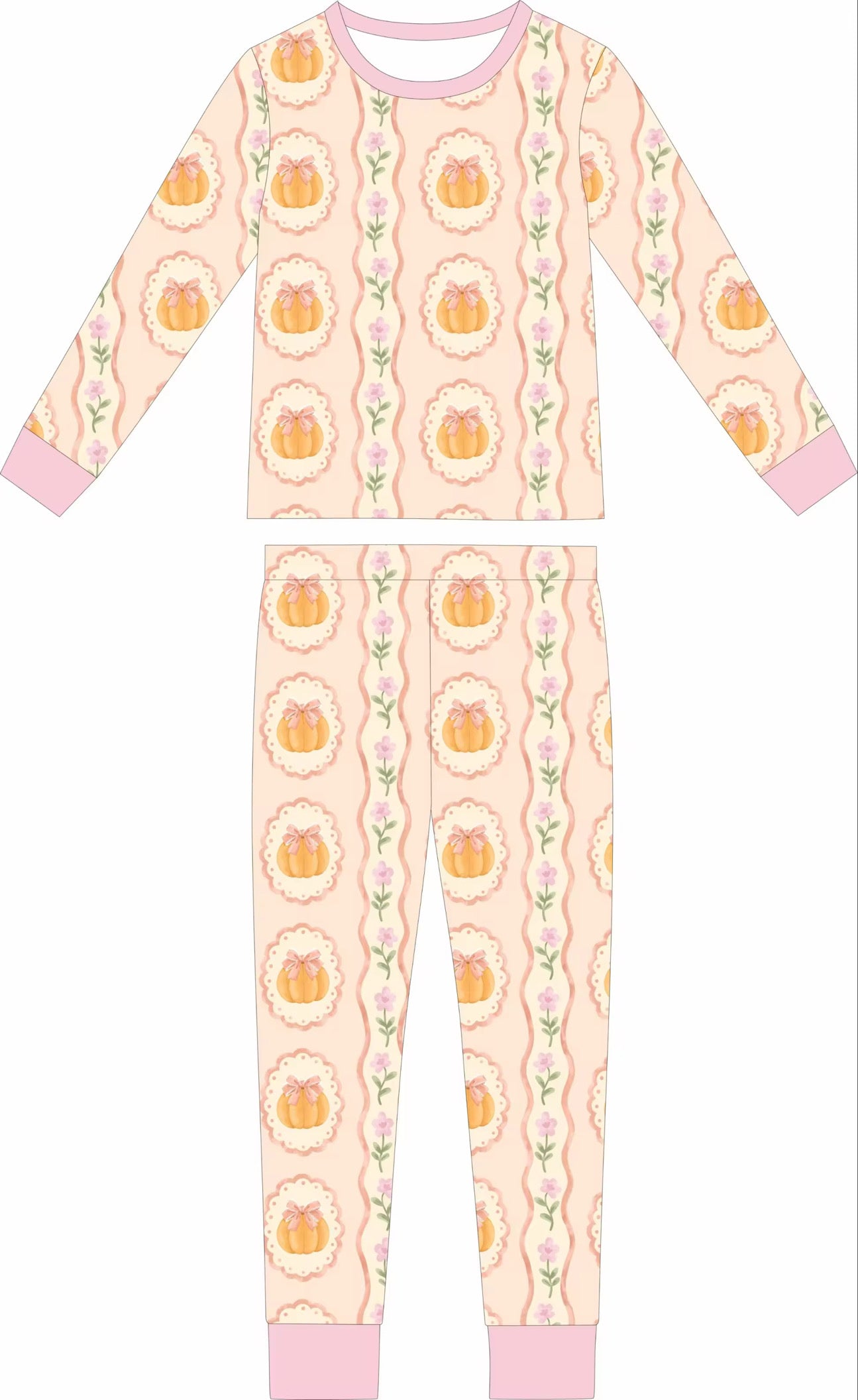 Pumpkin Spice Long Sleeve & Long Pants
