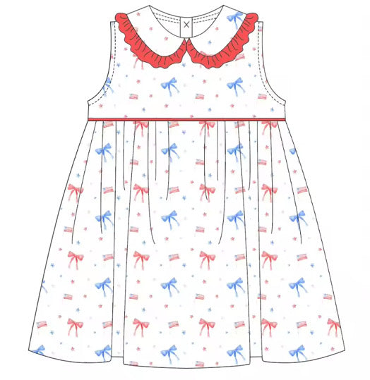 Patriotic Bows Dress