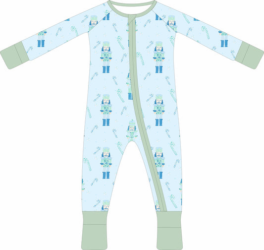 Nutcracker Zip Pajama