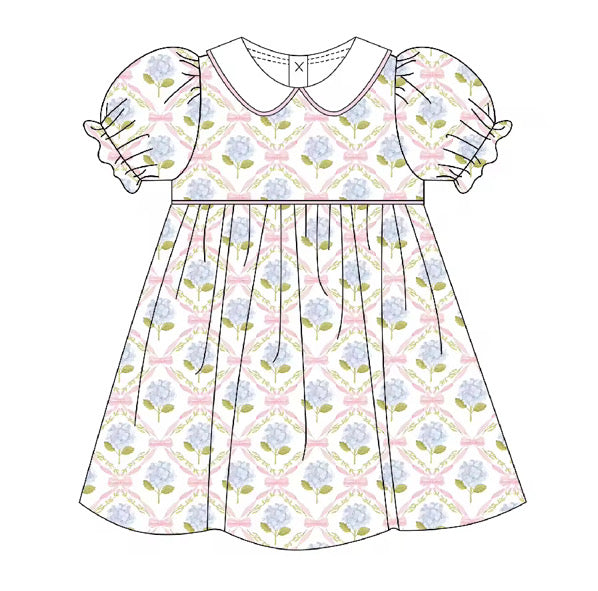 Betsy Blooms Collared Dress