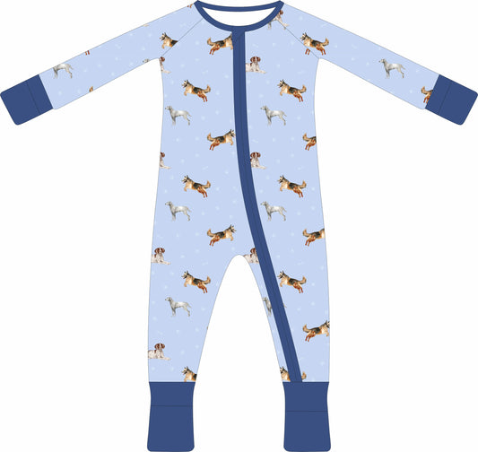 Puppy Pals Zip Pajama