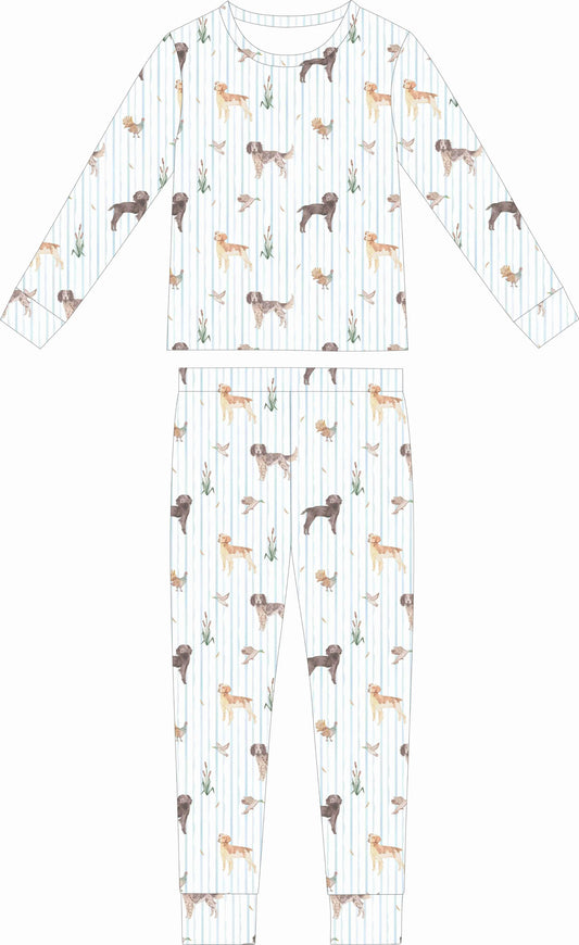 Duck Dog Dreams Long sleeve and long pants