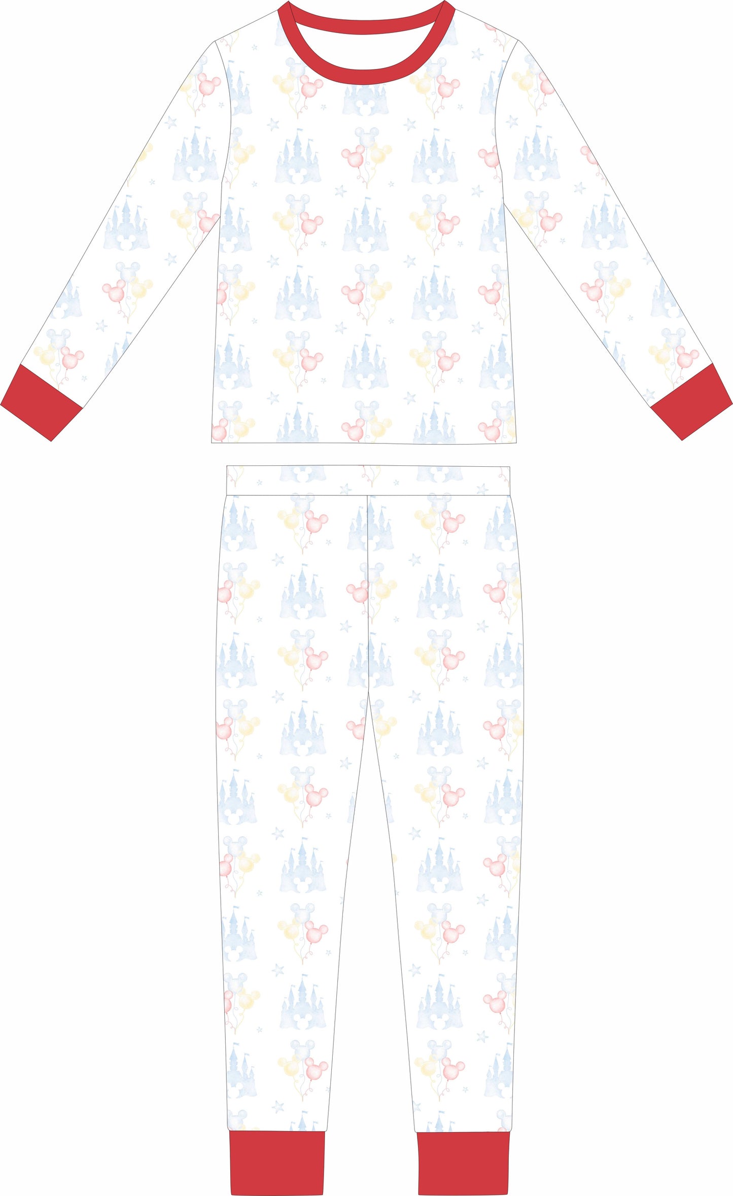 Magical Mouse Long sleeve and long pants