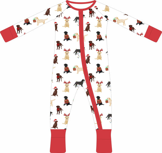 Labrador Fetchtivities Zip Pajama